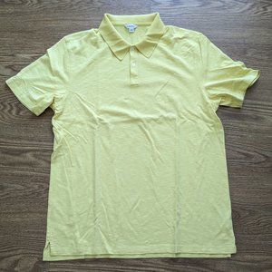 Calvin Klein Yellow Short Sleeved Polo